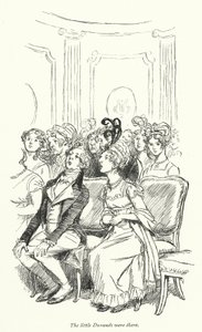 Ilustrace k přesvědčování od Jane Austenové (litho) od Hugh Thomson