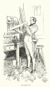 Ilustrace k přesvědčování od Jane Austenové (litho) od Hugh Thomson