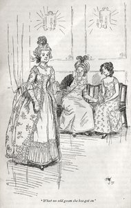 Román Jane Austenové "Northanger Abbey" - od Hugh Thomson