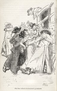 Román Jane Austenové "Northanger Abbey" - od Hugh Thomson