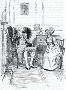"Slečna Batesová" od Hugh Thomson