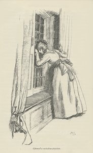 Otevřel okenici, 1896 od Hugh Thomson