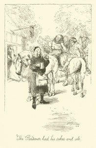 The Pardoner (litho) od Hugh Thomson