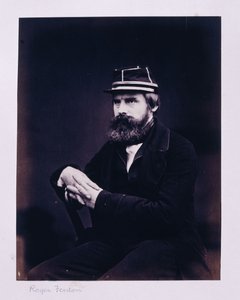 Portrét Rogera Fentona od Hugh Welch Diamond
