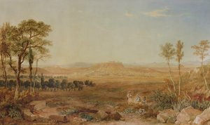 Pohled na Athény od Hugh William Williams