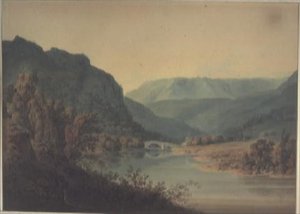 Pohled na Braemar, North Highlands od Hugh William Williams