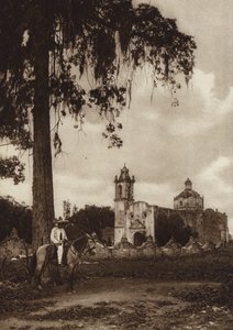 Mexiko: Nonoalco, Předměstí hlavního města Mejico (čb fotografie)