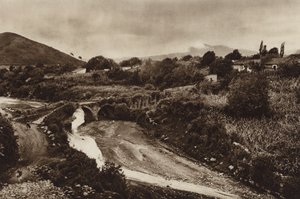 Mexiko: Ozumba (čb fotografie) od Hugo Brehme
