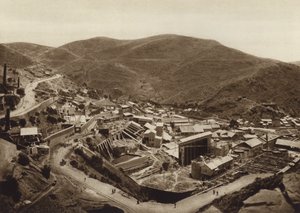 Mexiko: Pachucha, Mina Loreto (čb fotografie)