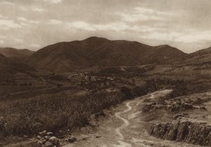 Mexiko: San Bartolito (čb fotografie)