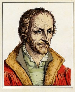 Filip Melanchton - Filippo MELANTONE (1497-1560),1854 (rytina) od Hugo Bürkner