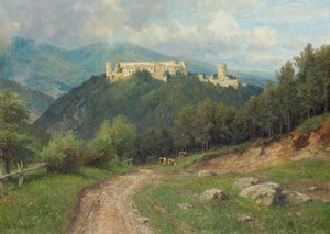 Zřícenina Starhemberg im Piestingtal