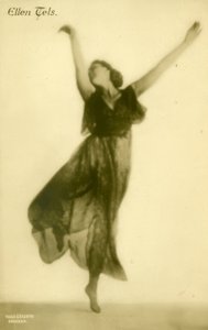 Ellen Tels / Fotopostkarte od Hugo Erfurth