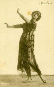 Ellen Tels / Fotopostkarte od Hugo Erfurth