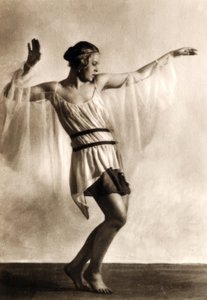 Valeria Kratina / Fotopostkarte od Hugo Erfurth