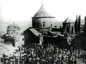 Pouť v klášteře Tomarza jihovýchodně od Kayseri od Hugo Grothe