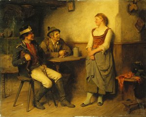 A Conservation in the Tavern, 1891