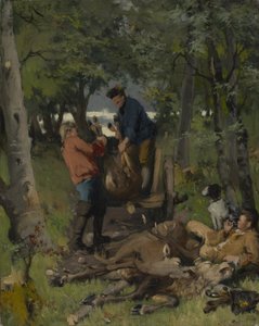 Po lovu od Hugo Kotschenreiter
