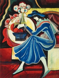 Žena čtení; Žena čtení