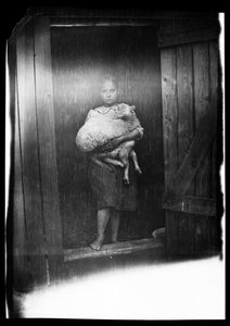Sheep Girl, Hilma Ylä-Outinen a Bunka od Hugo Simberg