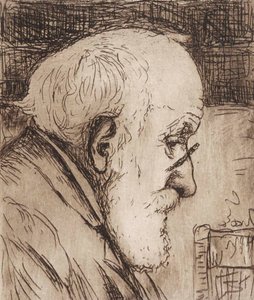 Umělcův otec od Hugo Simberg