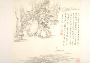 Album After Old Masters And Poems (album (10 listů), tuš na papíře)