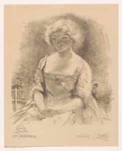Sedící dívka