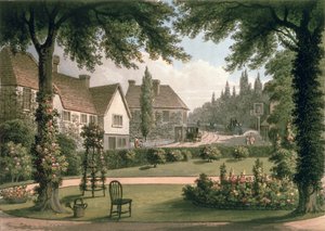 Pohled z My Own Cottage v Essexu (po) z 