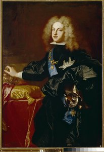 Filip V. Španělský - Portrét Filipa V od Hyacinthe Francois Rigaud