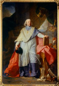 Celovečerní portrét Jacques-Benigne (Jacques Benigne) Bossuet (1627-1704), biskup z Meaux Obraz Hyacinthe Rigaud (1659-1743) 1702 Sun. 2,40 x 1,65 m od Hyacinthe Francois Rigaud