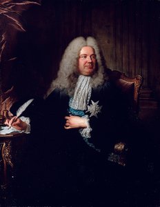 Portrét Charlese-Gasparda Doduna, markýze d"Herbault od Hyacinthe Francois Rigaud