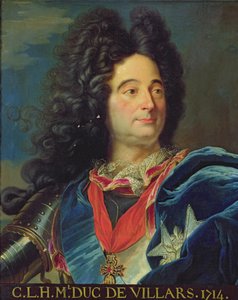 Portrét Louis-Claude-Hectora (1652-1734) vévoda z Villars, 1714