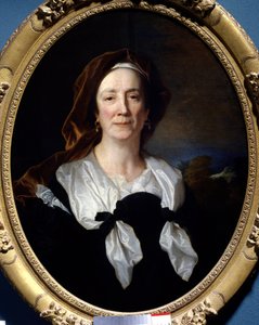 Portrét Marie Serre, matky umělce Malba Hyacinthe Rigaud (1659-1743) 1695 Sun. 0,79x0,61 m Taon, hrad Fontaine Henry. od Hyacinthe Francois Rigaud