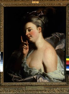 Portrét neznámého „Ohroženého“ (olej na plátně) od Hyacinthe Francois Rigaud