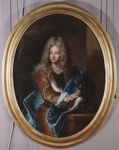 Portrét italského diplomata Antona Giulia II Brignole-Sale (Brignole Sale) (1673-1710) Velvyslanec krále Ludvíka XIV. (Portrét italského velvyslance ve Francii Anton Giulio II Brignole-Sale (Brignole Sale) (1673-1710) 1743) od Hyacinthe Francois Rigaud