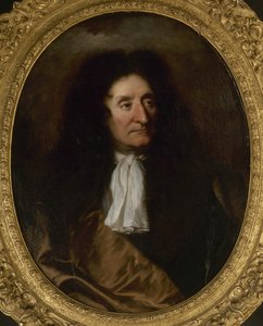 Portrét Jean de La Fontaine 1621-1695, c. 1680.