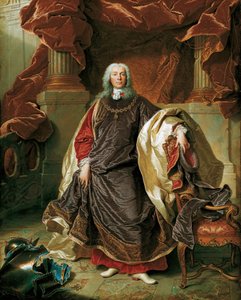 Portrét knížete Josefa Wenzela I. z Lichtenštejna 1696-1772, 1740.