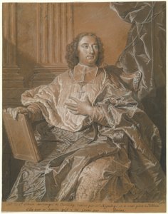 Monsignor Charles de Saint-Albin, arcibiskup cambraiský od Hyacinthe Rigaud