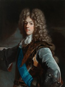 Portrét Konstanty Władysław Sobieski od Hyacinthe Francois Rigaud