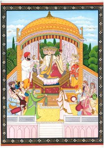 Božský obřad Brahma Saraswati