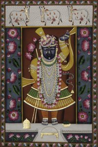 Lord Shrinathji v plné parádě od IMAGINEERS STUDIO