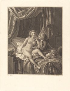 Co je dobré si vzít, je dobré si nechat od I Alexandre Chaponnier after Jean Baptiste Hüet