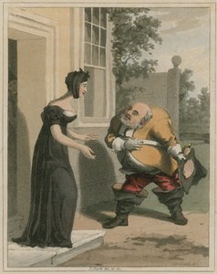 Ilustrace z Hudibras od Samuela Butlera