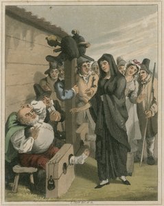Ilustrace z Hudibras od Samuela Butlera