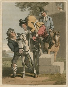 Ilustrace z Hudibras od Samuela Butlera