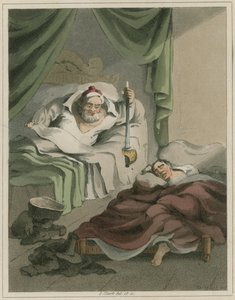 Ilustrace z Hudibras od Samuela Butlera