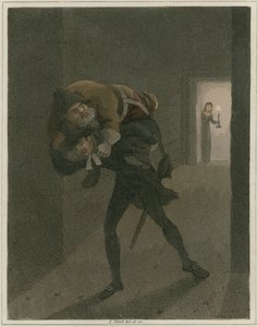 Ilustrace z Hudibras od Samuela Butlera