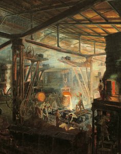 Francie, The Foundry, ca. 1864 (olej na plátně)