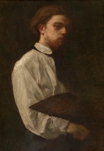 Autoportrét (olej na plátně) od Ignace Henri Jean Fantin Latour
