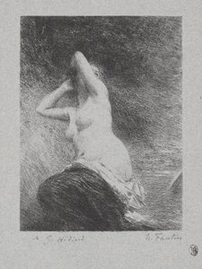 Ariadne, 1900. od Ignace Henri Jean Fantin Latour